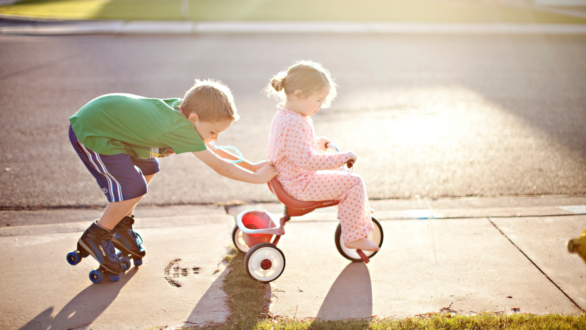 Raising siblings who get along!