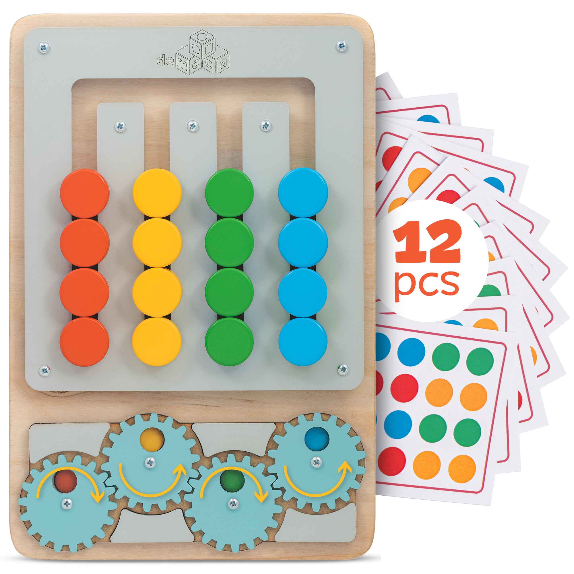 Busy Board Montessori Toy for 1 2 3 4 Year Old ,Preschool Learning  Activities